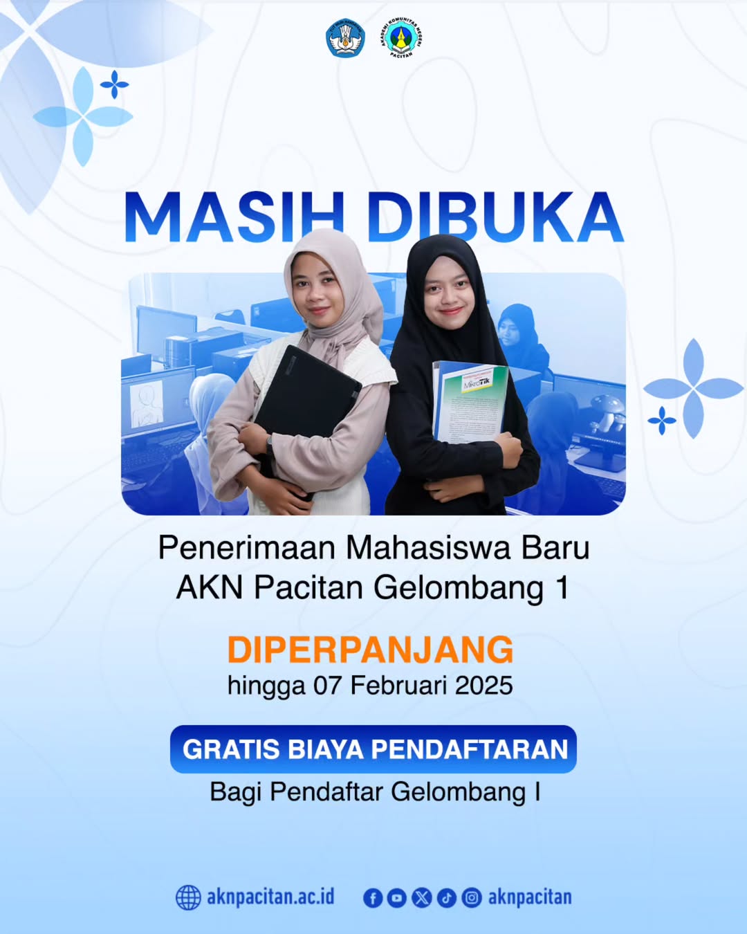 Yukkk masih ada kesempatan untuk Daftar Kuliah GRATISSSSS Gelombang 1 ...
